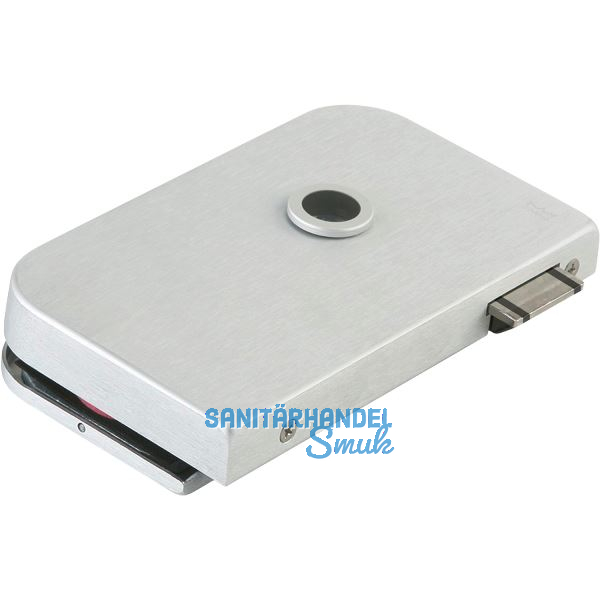 Schloss JUNIOR OFFICE unversperrbar, links, silber eloxiert (11.264)