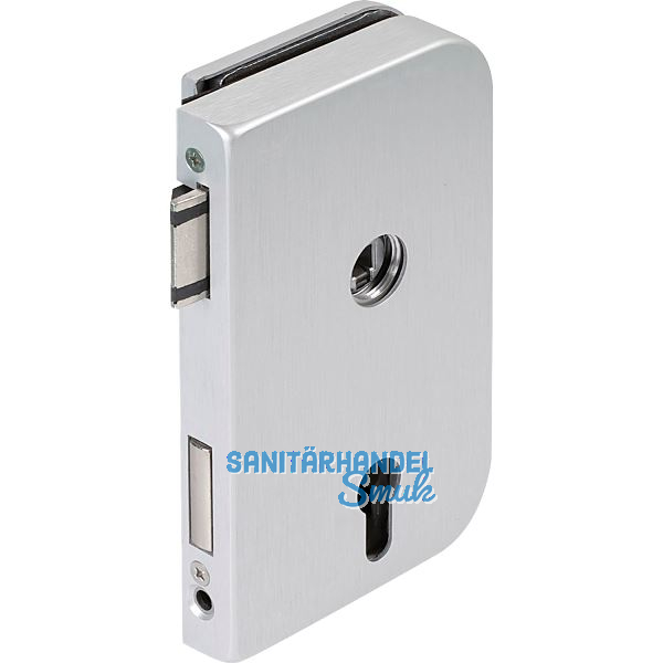 Schloss JUNIOR OFFICE PZ mit Wechsel, rechts, silber eloxiert (11.261)