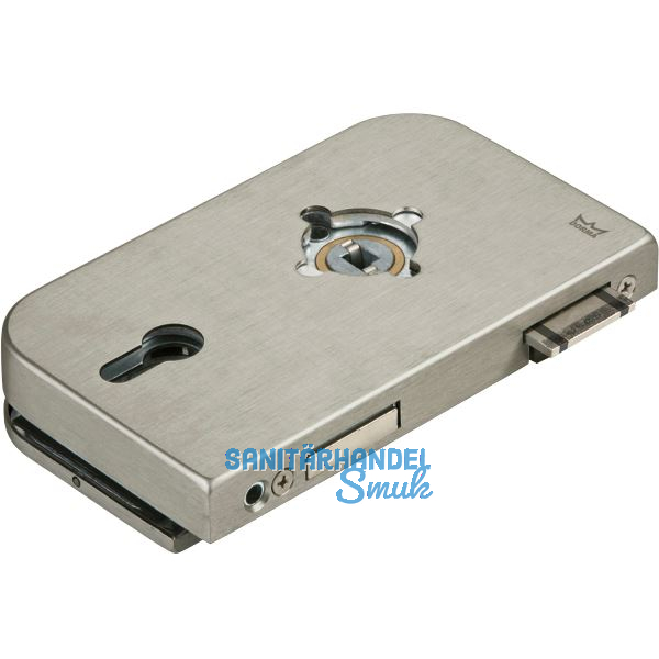 Schloss Junior Office PZ m. Wechsel, links, Edelstahl-Effekt (11.200)