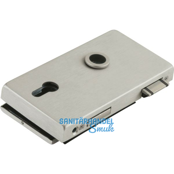 Schloss JUNIOR OFFICE CLASSIC PZ mit Wechsel, links,Edelstahl Effekt(11.280)