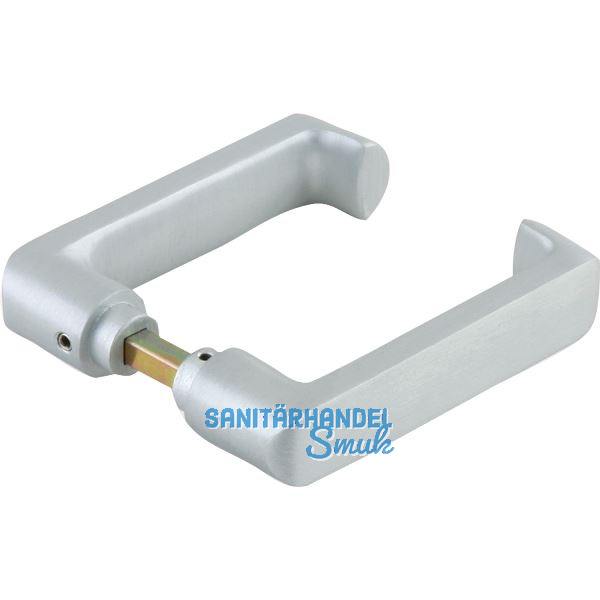 DORMA-Glas Dr�ckerpaar 10.314, 8 mm, silber eloxiert