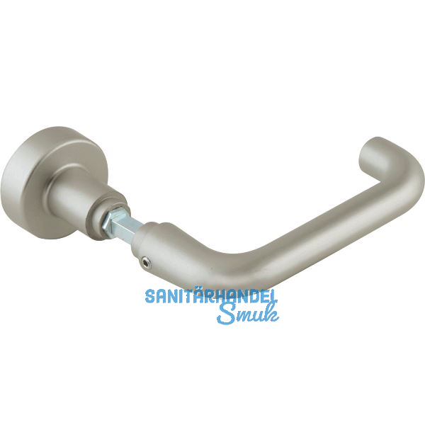 DORMA-Glas Wechselgarnitur 10.316 o. Rosetten, m. Wechselstift, Edelstahl-Effekt