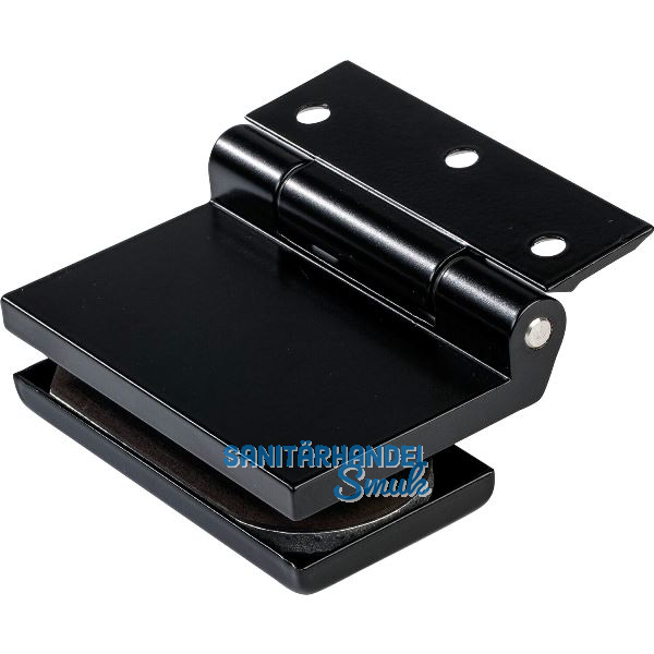 DORMA-Glas T�rband m. Rahmenteil Junior Office Classic 12.091, schwarz RAL9005