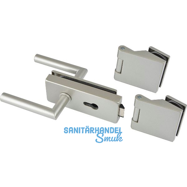 Beschlagsgarnitur Classic PZ, Aluminium Edelstahl-Effekt