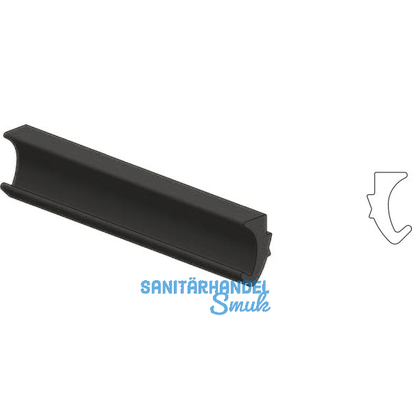 Dichtung Fixiergummi EPDM-F, Kunststoff schwarz
