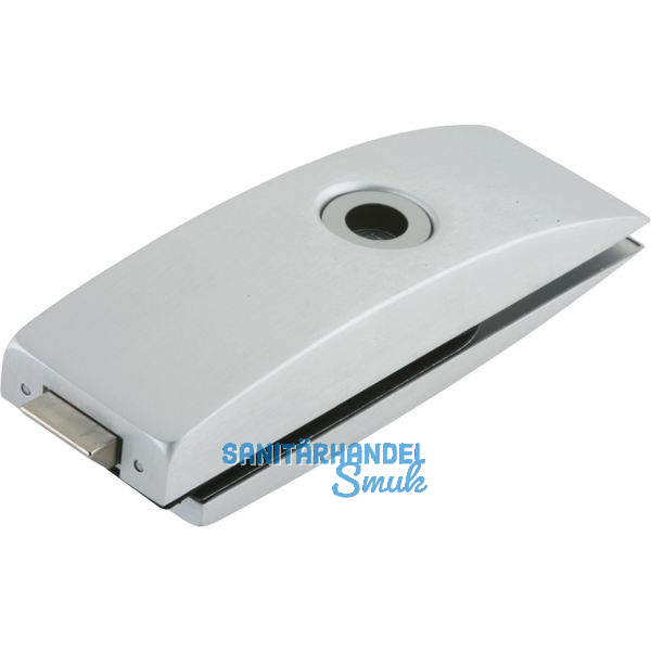 Schloss Studio ARCOS unversperrbar, Glas 8 mm, silber eloxiert (24.200)