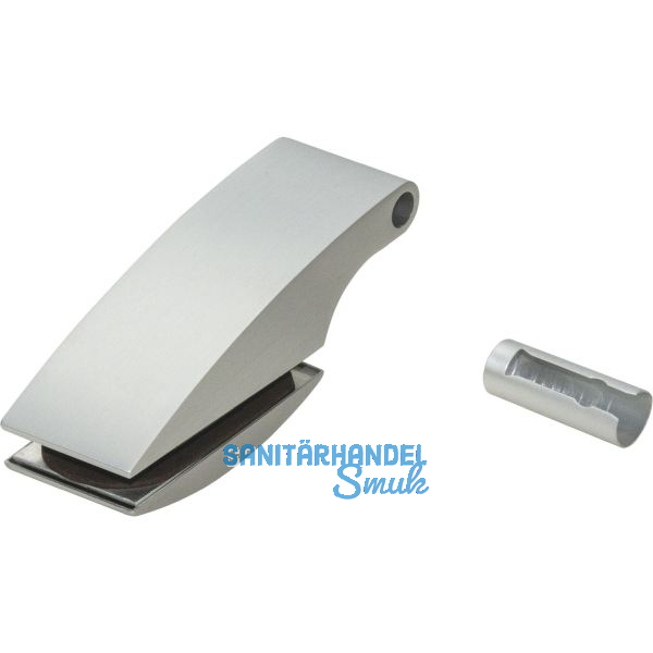 DORMA-Glas T�rband Fl�gelteil Studio Arcos 24.230, Glas 8 mm, silber eloxiert