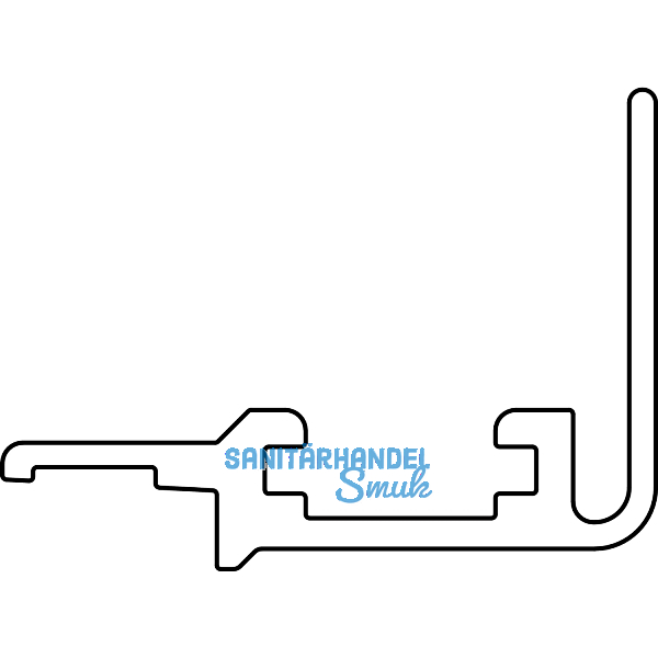 HAUTAU ATRIUM Halteschiene H13 Standard, L=5220 mm, braun