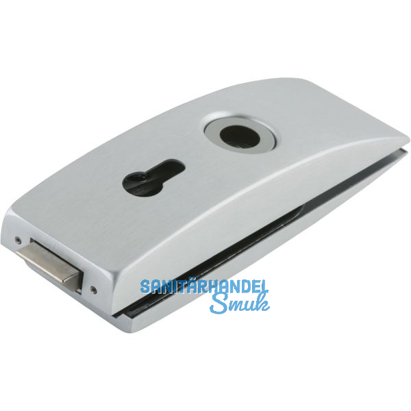 Schloss Studio Arcos PZ mit Wechsel, Glas 8 mm, silber eloxiert (24.202)