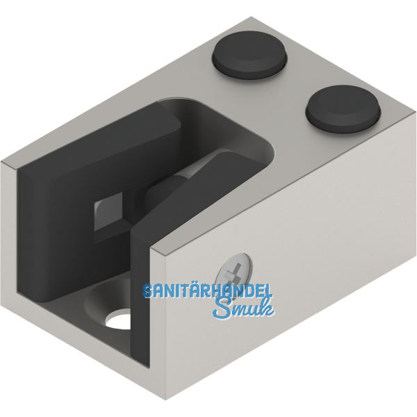 HELM Anschlagpuffer unten Glas 8-12,76 mm Edelstahl-Effekt