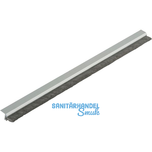 DORMA-Glas Muto 60/80/150 B�rstenprofil Spaltma� 10,5-13 mm L=3000 mm silber
