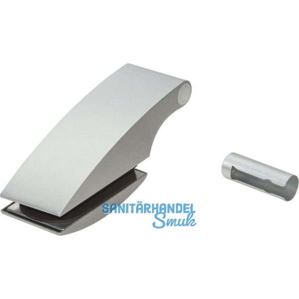 DORMA-Glas T�rband Fl�gelteil Studio Arcos 24.236, Glas 10 mm, silber eloxiert