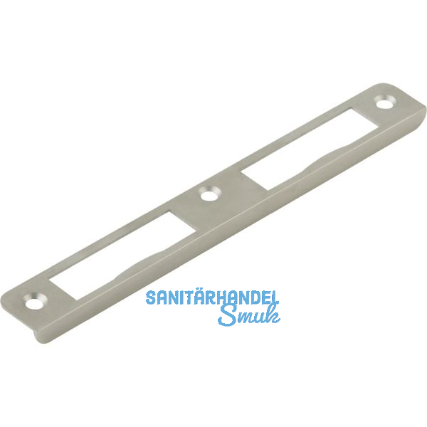 Winkelschlie�blech 11.313, Falztiefe 24 mm, Messing vernickelt matt