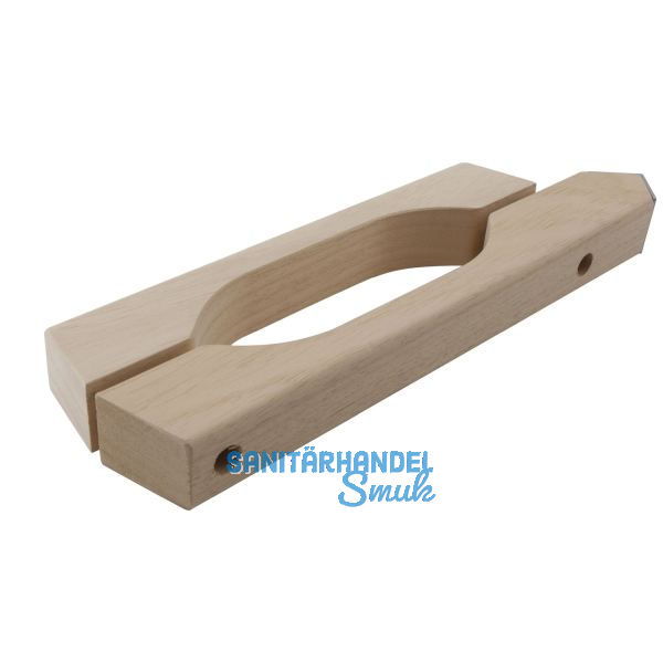 DORMAKABA Saunabeschlag-Holzgriffset Abachi-Holz (13.005)