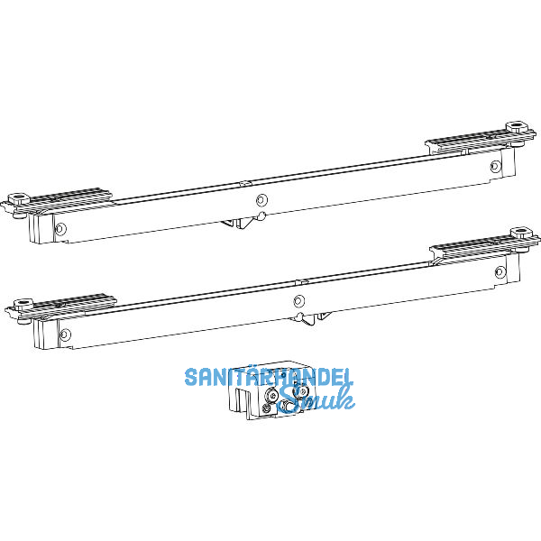 DORMA-Glas Muto 80 Einzugsd�mpfung Dormotion beidseitig Fl�gelgewicht bis 80 kg