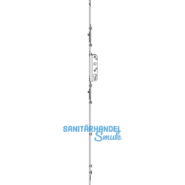 GU-966/150/200 mZ Getriebe PZ sperrbar, DM 40, FFH 2121-2370 mm, Griffsitz 980mm