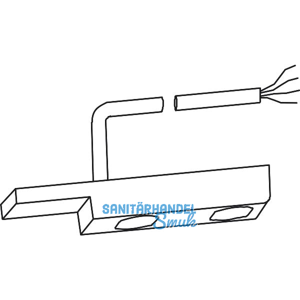 GU Schlie�platte f�r Verschluss�berwachung, inkl. Kabel 10m, VDS-Klasse B/C