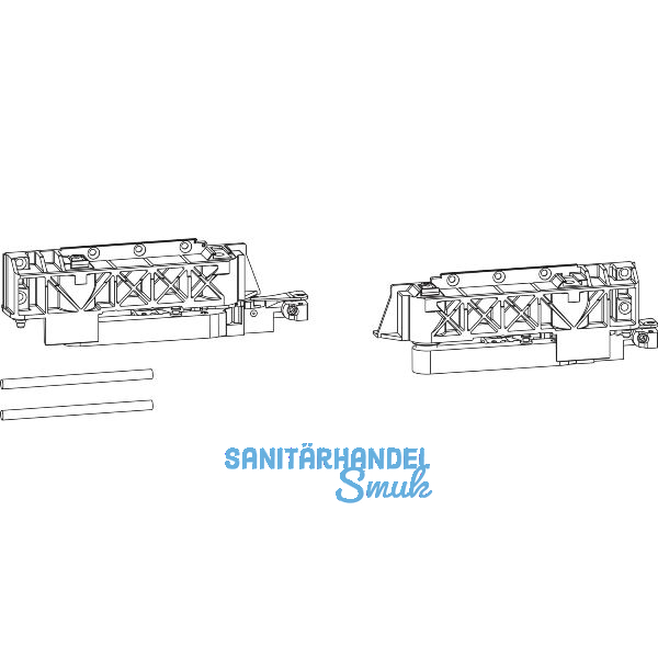 GU-966/150 Grundkarton Tandemlaufwagen, rechts, 150 kg