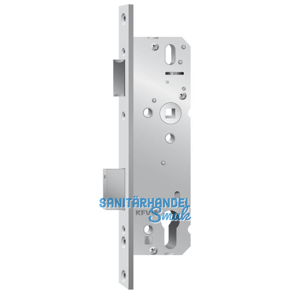 KFV Rohrrahmenschloss 49PZW, DM 30 mm, Entfernung 92 mm, verzinkt