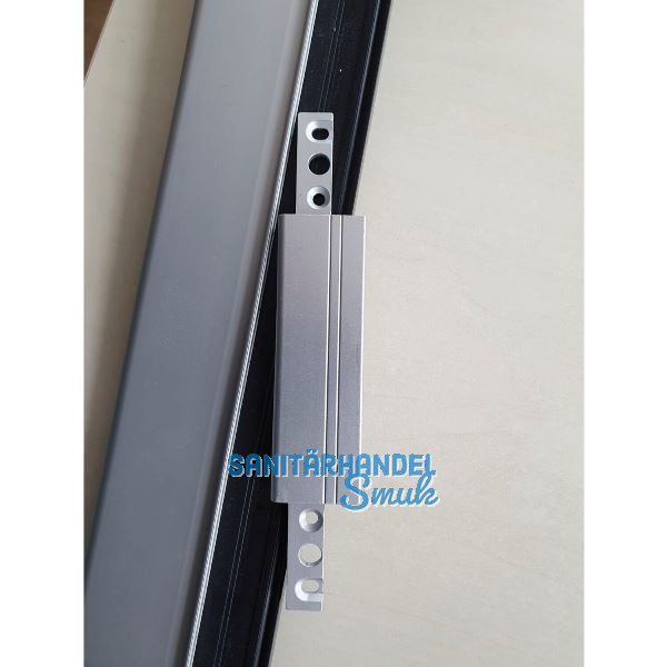 Deckelbr�cke standard zu Eifel TB, silber eloxiert