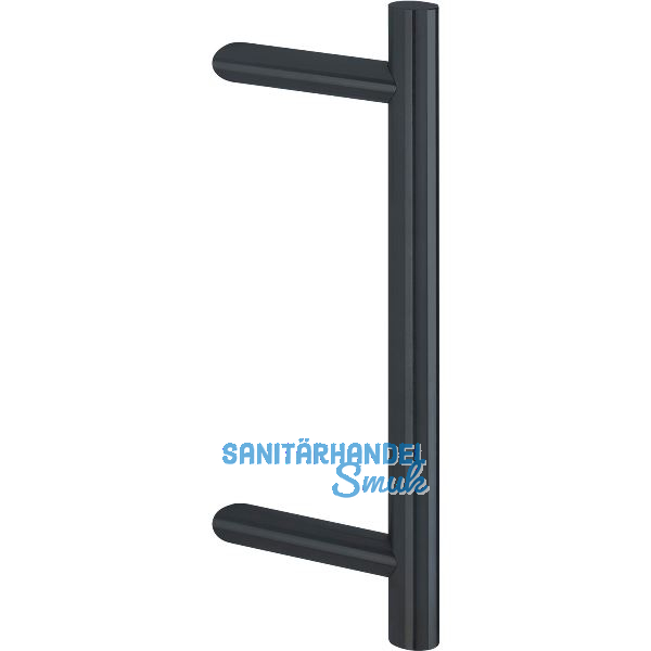 HOPPE T�rgriff E5012 - 400/300 mm, Edelstahl schwarz matt
