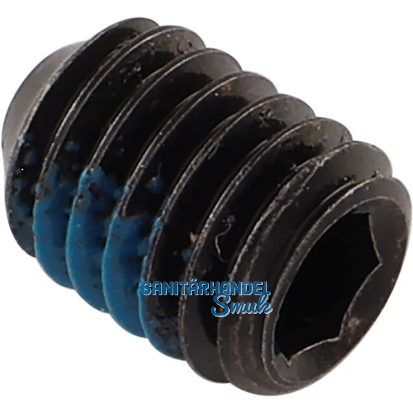 FSB Gewindestift 03 0450, M 6 x 8 mm, Edelstahl schwarz