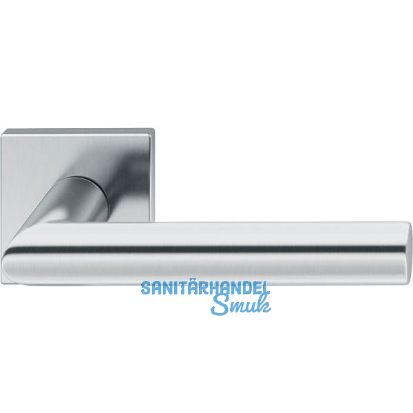 FSB Haust�rhalbgarnitur 70 1076 rechts, eckige Rosette, Edelstahl matt