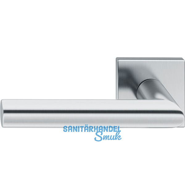 FSB Haust�rhalbgarnitur 70 1076 links, eckige Rosette, Edelstahl matt