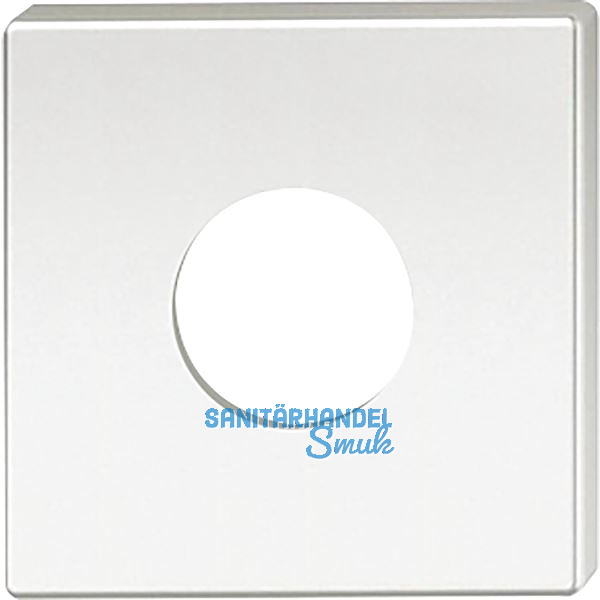 FSB Deckrosette quadratisch 03 0450 09312 ASL/AGL, Aluminium silber eloxiert