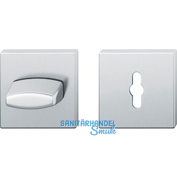 FSB WC Rosette 12 1704 00088 ASL, R/7 mm, ohne Schauscheibe, Edelstahl matt