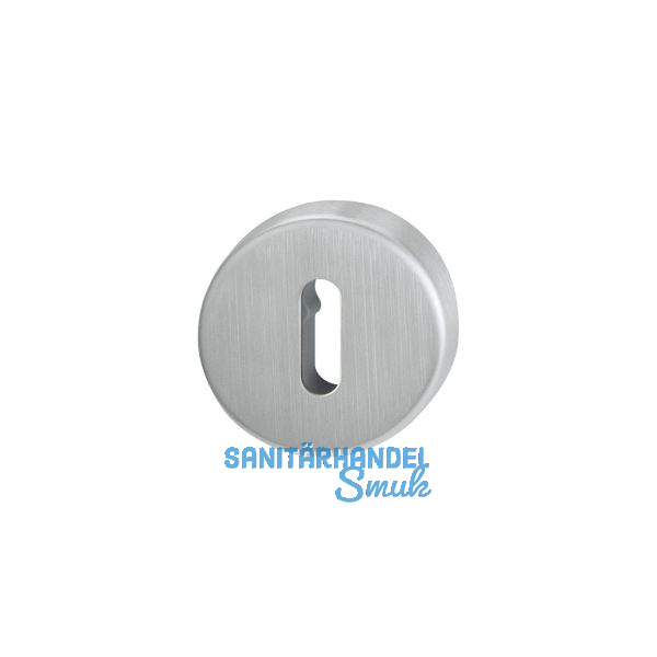 HOPPE Schl�sselrosette BB, � 52, H�he 8, Edelstahl matt