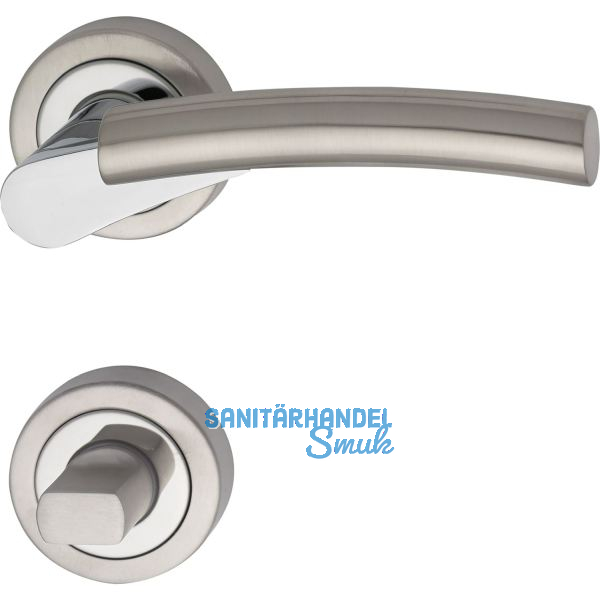 MARCHESI Dr�ckergarnitur MIND - auf Rosette WC, Zamak verchromt/vernickelt matt