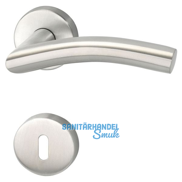 MARCHESI Dr�ckergarnitur NEW YORK - auf Rosette BB, 38 - 45, Edelstahl