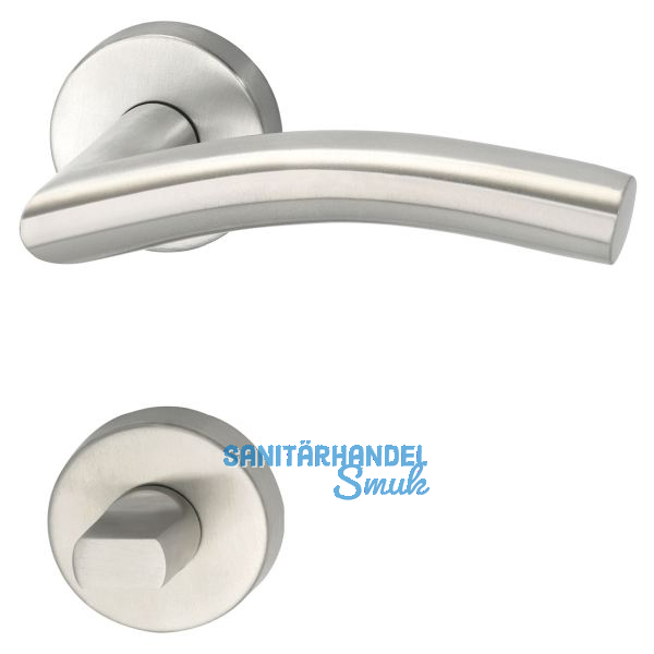 MARCHESI Dr�ckergarnitur NEW YORK - auf Rosette WC, 38 - 45, Edelstahl