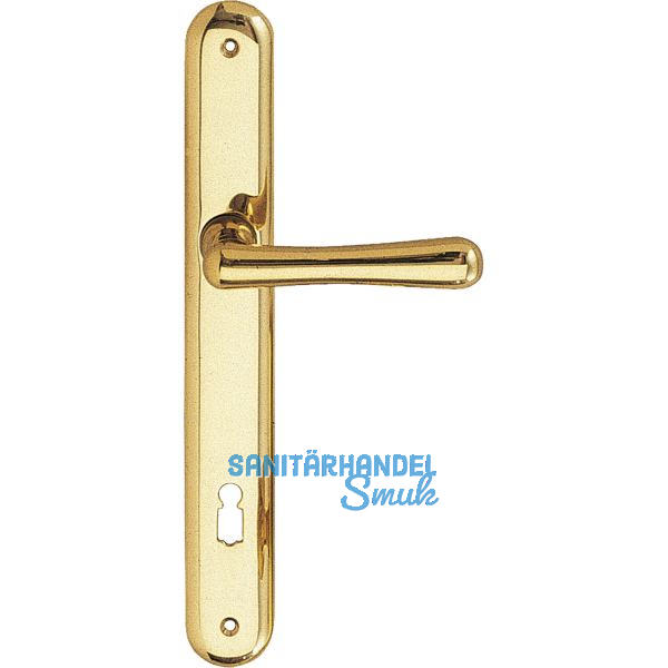 Dr�ckergarnitur ELEGANT - auf Schild BB 90, Messing poliert