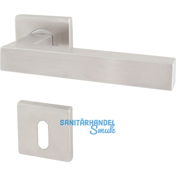 MARCHESI Dr�ckergarnitur PULA - auf Rosette BB, 38 - 45, Edelstahl