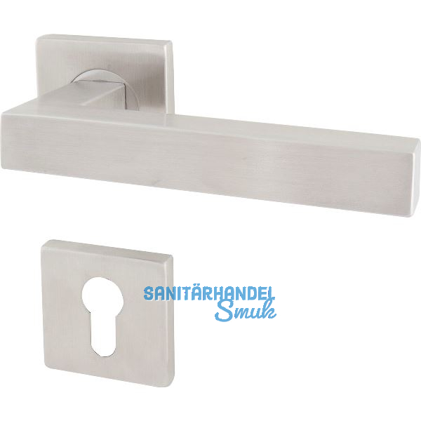 MARCHESI Dr�ckergarnitur PULA - auf Rosette PZ, 38 - 45, Edelstahl