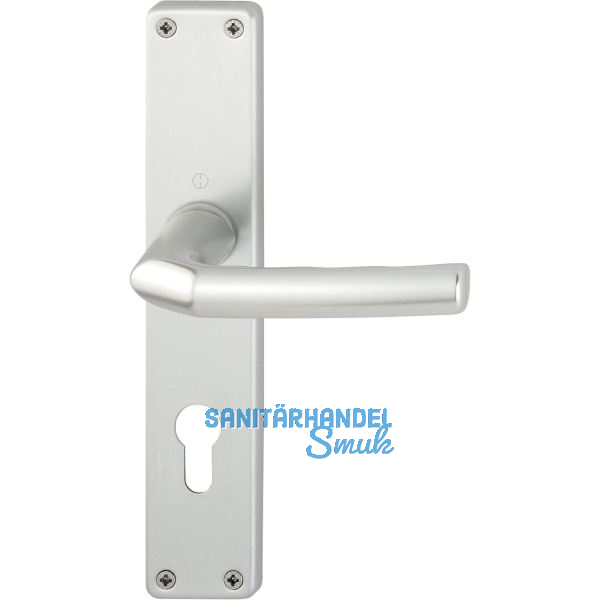 Dr�ckergarnitur BIRMINGHAM - auf Schild PZ 88, 30 - 49, silber eloxiert