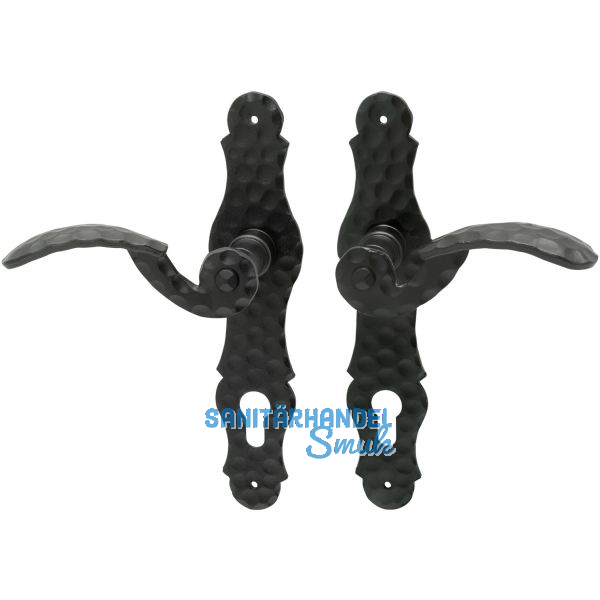 HALC� Dr�ckergarnitur SILL - auf Schild PZ 88, schwarz lackiert