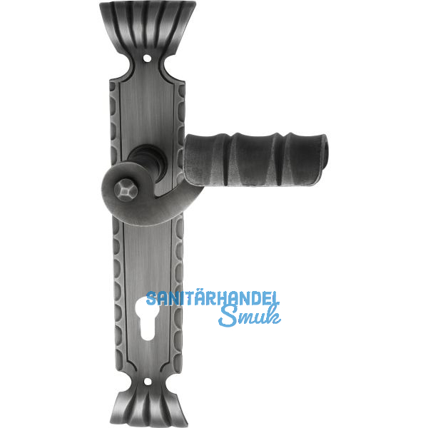 SCH�SSWENDER Dr�ckergarnitur TYROL - auf Schild PZ 88, schwarz passiviert