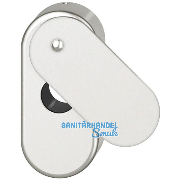 FSB Verdeckrosette oval 17 1759 mit ovaler Abdeckung, Aluminium silber eloxiert