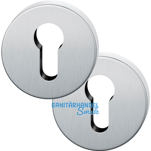 FSB Zylinderrosette rund 12 1735 00010 ASL, Edelstahl matt