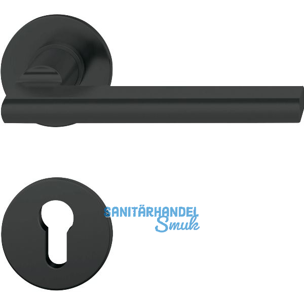 FSB Dr�ckergarnitur 10 1035 fl�chenb�ndig PZ, 38 - 42, Aluminium schwarz