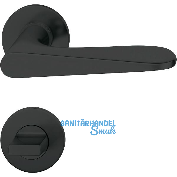 FSB Dr�ckergarnitur 10 1144 fl�chenb�ndig WC, 38 - 42, schwarz matt