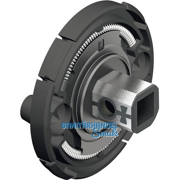 FSB Adapter-Rosette Dr�cker F�hrungsansatz 9 mm Standfl�gel FH-AGL, schwarz
