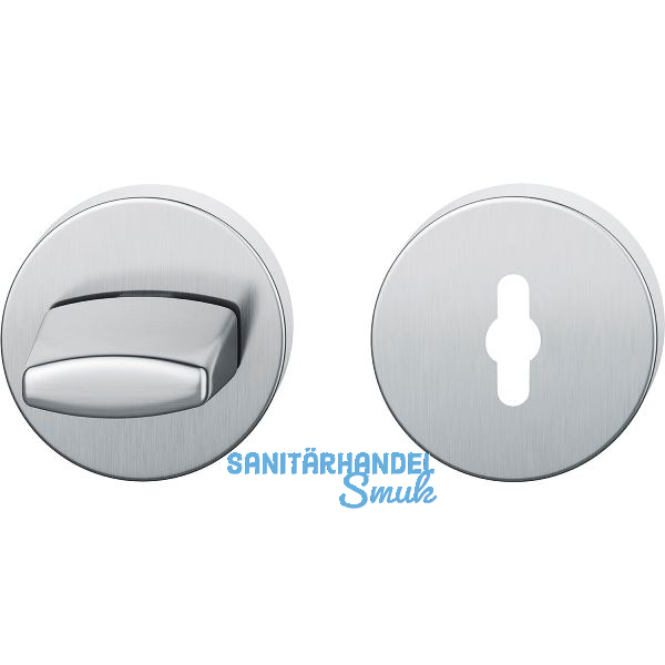 FSB WC Rosette 12 1735 00054 ASL, R/8 mm, ohne Schauscheibe, Edelstahl matt