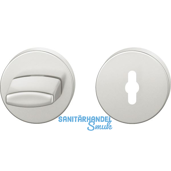 FSB WC Rosette 17 1735 00088 ASL, R/7 mm, ohne Schauscheibe, Aluminium silber