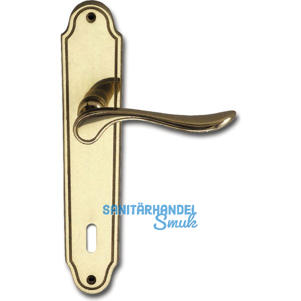 MARCHESI Dr�ckergarnitur K�LN - auf Schild BB 90, Messing poliert