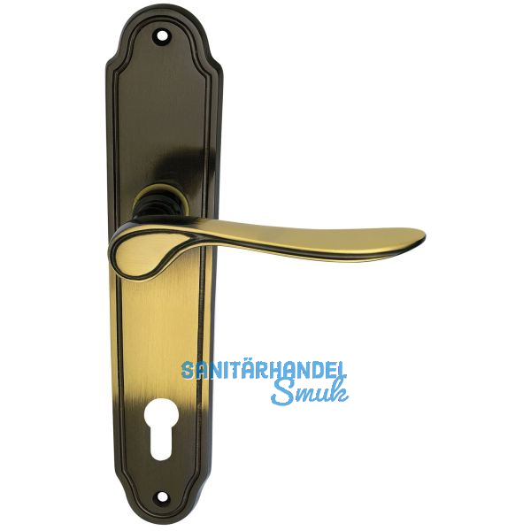 MARCHESI FH Dr�ckergarnitur K�LN - auf Schild PZ 88, Messing patiniert