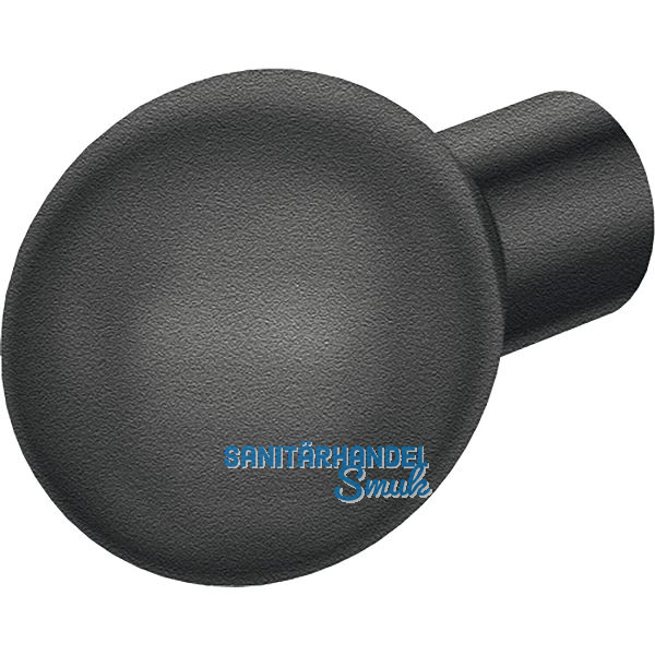 FSB Knopfdr�ckerlochteil 08 0802 04600 ASL drehbar, Aluminium schwarz matt